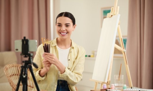 Malkurs: Einzelcoaching - Kunsttherapie | Erwachsene | Online