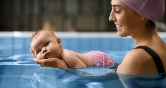 Eltern-Kind-Schwimmen Wochenendspecial | 2  - 4 Monate | Oberföhring