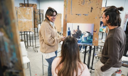 Malkurs: Begleitetes Malen | Erwachsene | Heddernheim