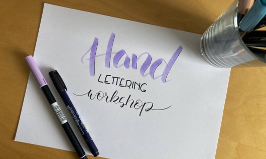Handlettering für Anfänger | 16  - 99 Jahre | Au-Haidhausen Handlettering für Anfänger | 16  - 99 Jahre | Au-Haidhausen