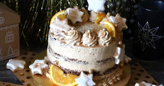 Workshop: Schoko-Spekulatius-Orangen Torte | Erwachsene | Online