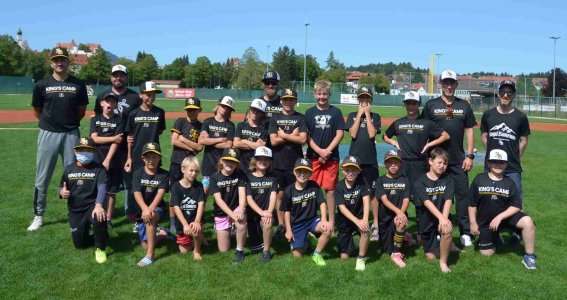Sommercamp: Baseball King’s Feriencamp | 9  - 14 Jahre | Füssen