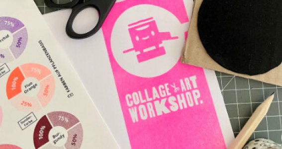 Riso Collage Art Workshop | Erwachsene | Online