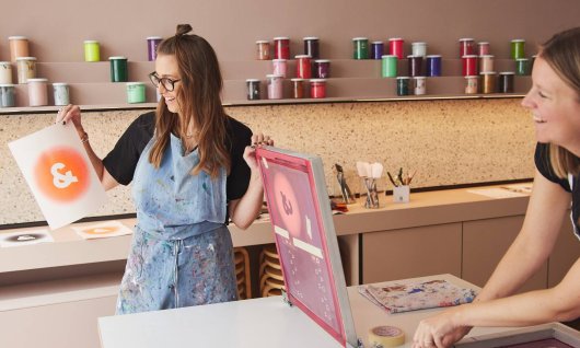 Siebdruckworkshop: "Super" | Erwachsene | Au-Haidhausen