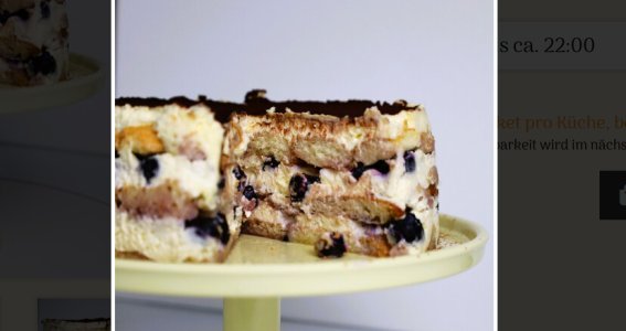 Tiramisu Klassisch und mit Beeren | Erwachsene | Online