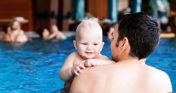 Wassergewöhnung für Babys mit 1-2 Begleitperson | 6 Monate - 1 Jahr | Fürstenried West