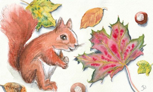 Workshop Kinder mit Eltern: Der Herbst wird bunt | 8  - 99 Jahre | Au-Haidhausen