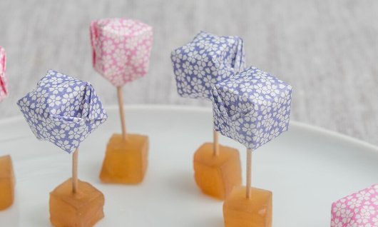 Origami Kurs: Falte Papierballons | Erwachsene | Online