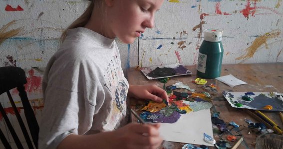 Malkurs für  Jugendliche | 13  - 17 Jahre | Ludwigsvorstadt-Isarvorstadt