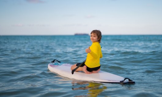 Paddelkurs: SUP Kindergeburtstag Saison | 6  - 12 Jahre | Metternich