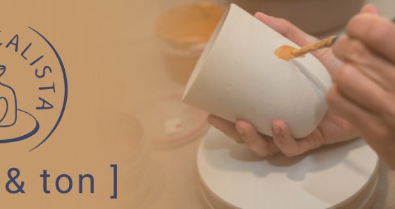 Tapas & Ton - Töpfern und Keramik bemalen | Erwachsene | Augsburg