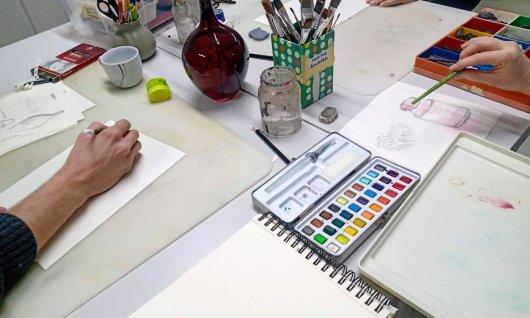 Workshop: Intuitive Zeichnen-Techniken | 14  - 99 Jahre | München