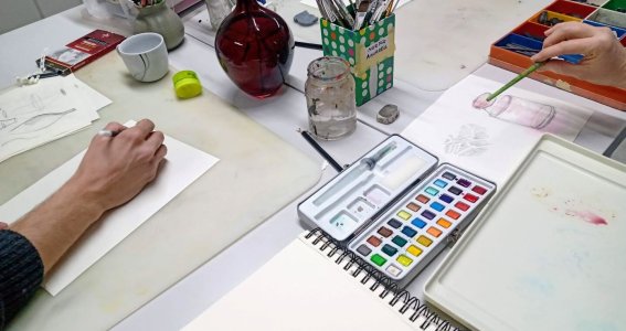 Workshop: Intuitive Zeichnen-Techniken | 14  - 99 Jahre | München