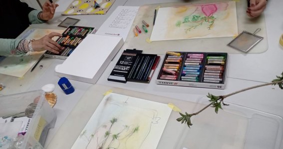 Workshop: Intuitive Zeichnen-Techniken | 14  - 99 Jahre | München