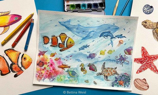 Workshop: Die geheimnisvolle Welt der Meere | 7  - 17 Jahre | Au-Haidhausen