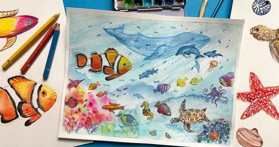Workshop: Die geheimnisvolle Welt der Meere | 7  - 17 Jahre | Au-Haidhausen