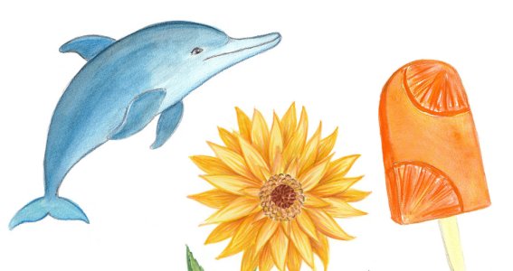 Workshop: Sommermotive realistisch zeichnen | 7  - 17 Jahre | Au-Haidhausen