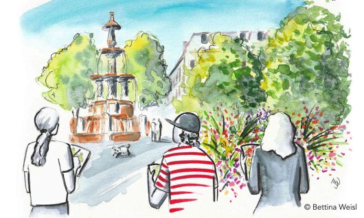 Workshop Kinder & Eltern: Urban Sketching Schnuppe | 7  - 99 Jahre | Au-Haidhausen