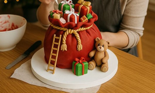 Geschenke-Sack Torte | Erwachsene | Online