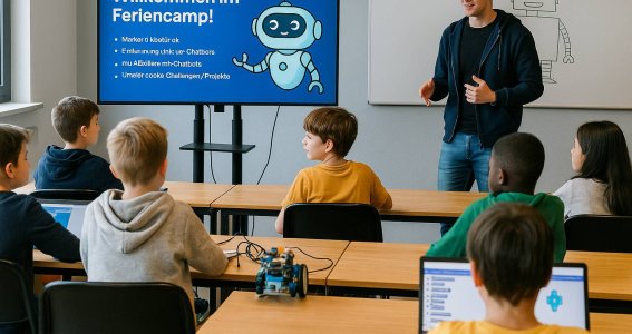 Feriencamps – Ferien mit Zukunft | 8  - 16 Jahre | München