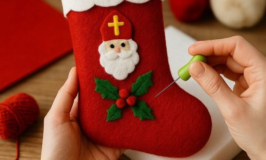 Workshop: Nikolausstiefel filzen | Erwachsene | Eichlinghofen