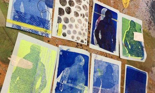 Wochenend-Kurs: BLAUDRUCK/GELPRINT | 14  - 99 Jahre | Bogenhausen