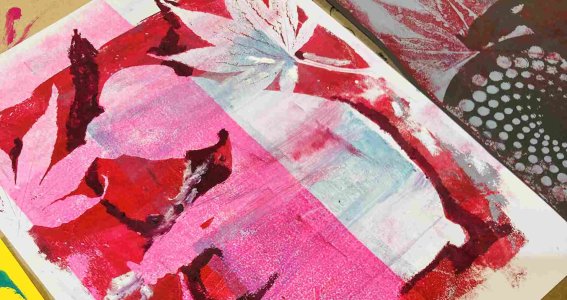 Wochenend-Kurs: BLAUDRUCK/GELPRINT | 14  - 99 Jahre | Bogenhausen